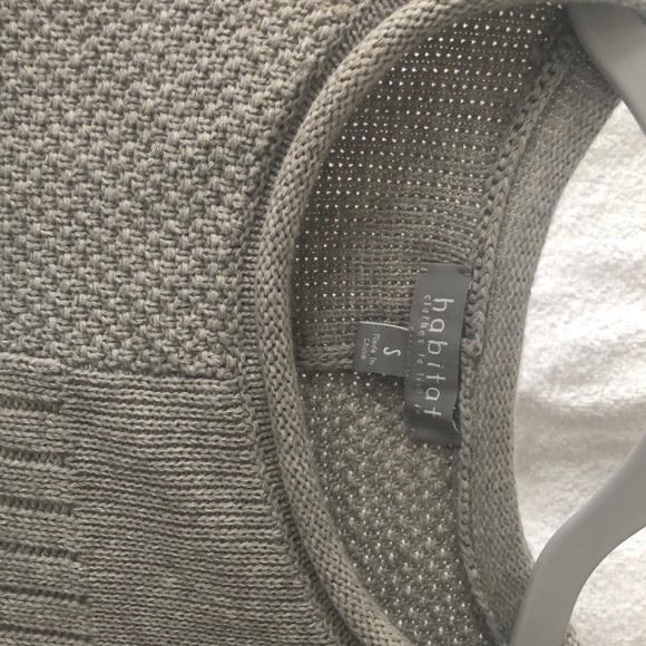 Habitat Mix Stitch Sweater. Size small. Grey - Picture 4 of 6